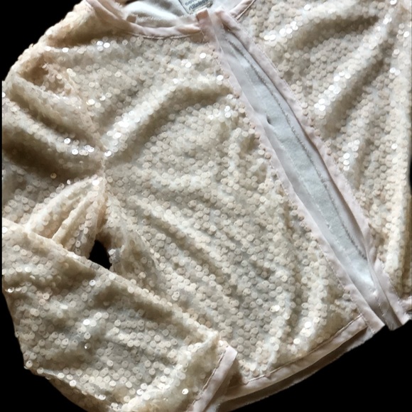 Cream sequence jacket! - Picture 4 of 5